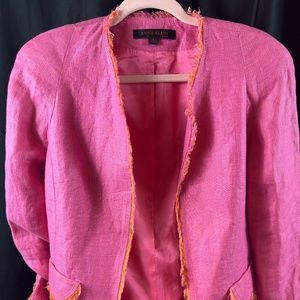 Pink blazer